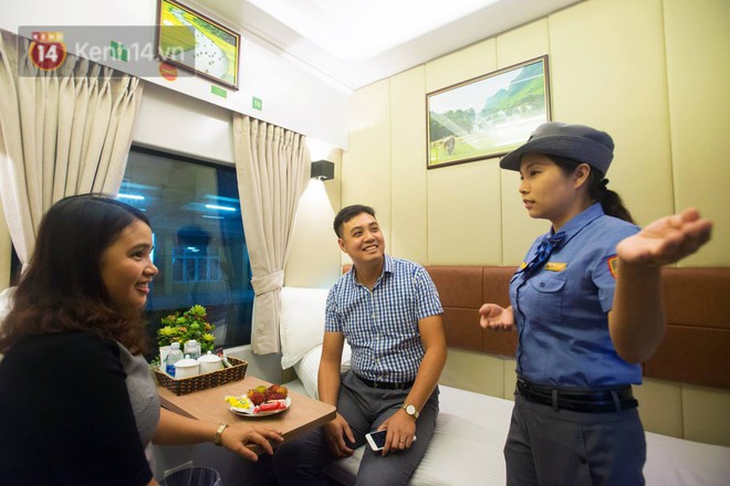 Cận cảnh khoang nằm sang trọng được đưa v&agrave;o phục vụ tr&ecirc;n tuyến đường sắt Bắc - Nam - Ảnh 1.