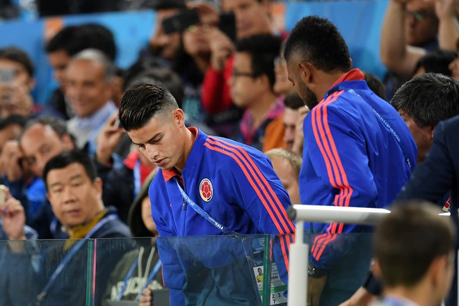 James Rodriguez chỉ đạo như Ronaldo, Colombia vẫn bị loại khỏi World Cup 2018 - Ảnh 1.