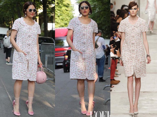 Mỹ nh&acirc;n đẹp nhất Th&aacute;i Lan Chompoo Araya một m&igrave;nh dự 5 show tại Tuần lễ thời trang Haute Couture - Ảnh 7.