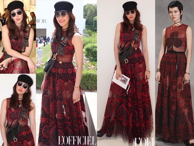 Mỹ nh&acirc;n đẹp nhất Th&aacute;i Lan Chompoo Araya một m&igrave;nh dự 5 show tại Tuần lễ thời trang Haute Couture - Ảnh 9.