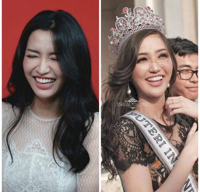 Bích Phương có chị em sinh đôi, chính là Hoa hậu Hoàn vũ Indonesia 2018? - Ảnh 1.