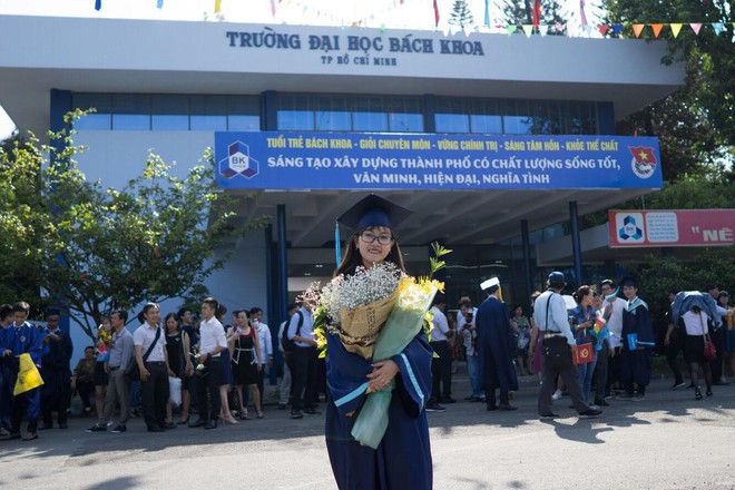 Kh&ocirc;ng phải ch&agrave;ng trai n&agrave;o cả, c&ocirc; g&aacute;i n&agrave;y mới l&agrave; người tốt nghiệp thủ khoa kỹ sư của Đại học B&aacute;ch khoa - Ảnh 3.