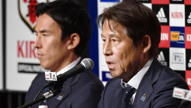 Nhật Bản g&acirc;y ấn tượng ở World Cup 2018, HLV Akira Nishino vẫn phải ra đi - Ảnh 2.