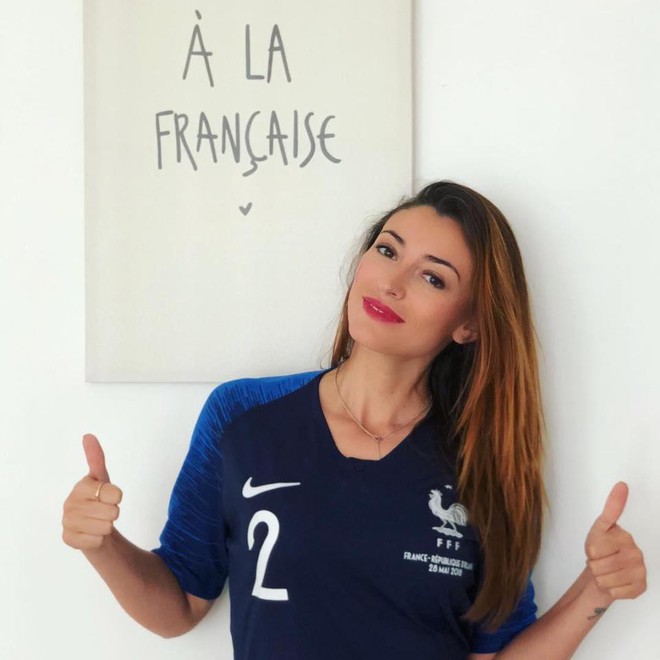 Hoa hậu Pháp là người yêu của cầu thủ lập tuyệt phẩm loại Argentina khỏi World Cup 2018 - Ảnh 4.