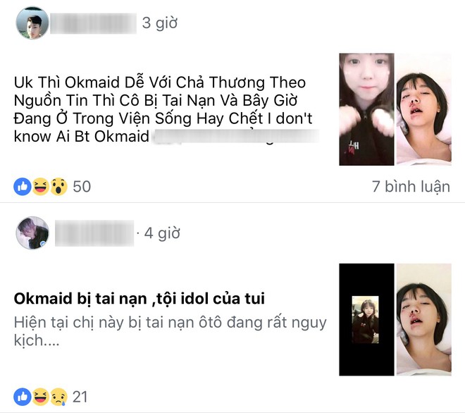 Mỹ nữ Tik Tok Okmaid lộ mặt bầm tím, đầy vết xước khiến dân tình hoang mang - Ảnh 4.