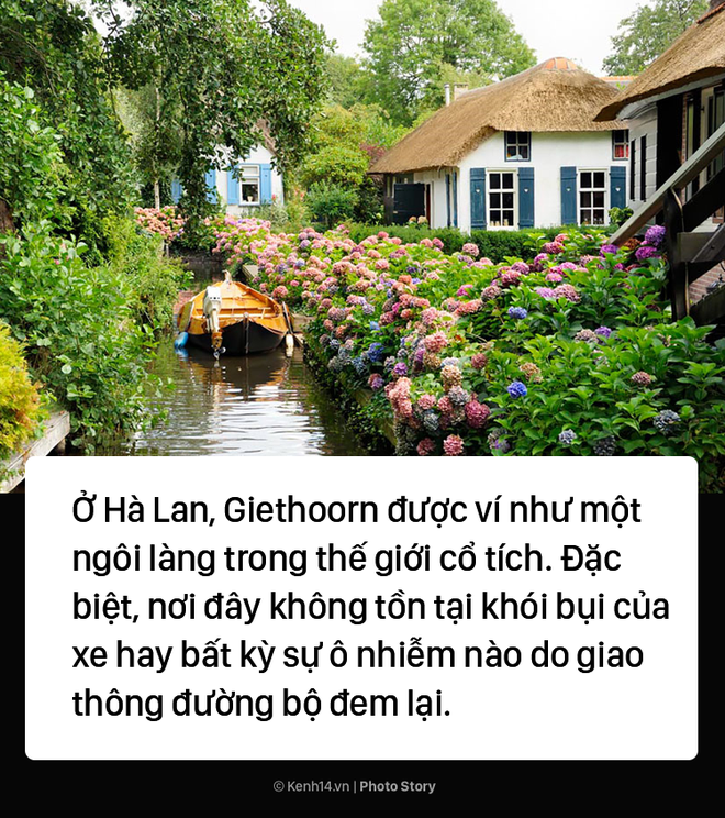 Ng&ocirc;i l&agrave;ng chẳng c&oacute; đường &ocirc; t&ocirc; xe m&aacute;y chỉ được di chuyển bằng thuyền - Ảnh 1.