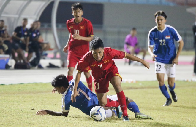 U19 Việt Nam bị loại khỏi giải U19 Đông Nam Á ngay từ vòng bảng - Ảnh 1.