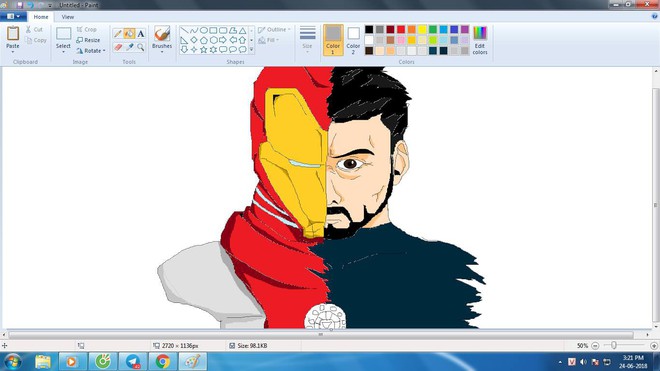 Chán khoe tài vẽ trên giấy, cư dân mạng quyết định khoe tranh vẽ bằng chuột máy tính trên MS Paint - Ảnh 11.