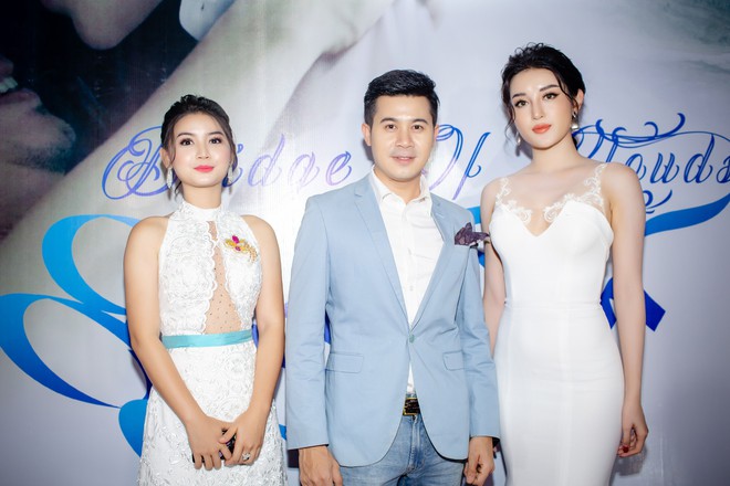 Lấn sân làm diễn viên, Huyền My đẹp lộng lẫy, được truyền thông Myanmar săn đón nhiệt tình - Ảnh 3.