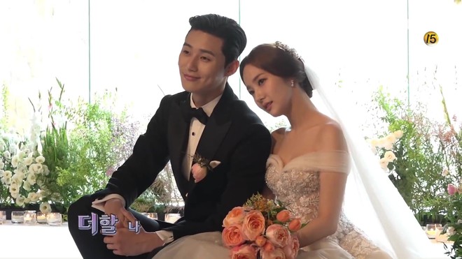 Đợi gần một tuần, fan mới được xem hậu trường đám cưới ngọt lịm của Park - Park trong Thư Ký Kim - Ảnh 6.