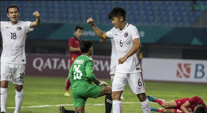 Olympic Lào thua trận mở màn bóng đá nam ASIAD 2018 - Ảnh 2.