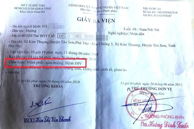 Người bất ngờ phát hiện bị HIV ở Phú Thọ: Tôi đã sốc và nghi cho chồng mình, nhưng anh lại có kết quả âm tính - Ảnh 1.