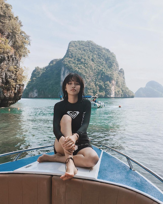 Chẳng cần đẹp xuất sắc, cô nàng travel blogger đến từ Thái vẫn hút fan vì vẻ ngoài rạng rỡ, hay cười - Ảnh 4.