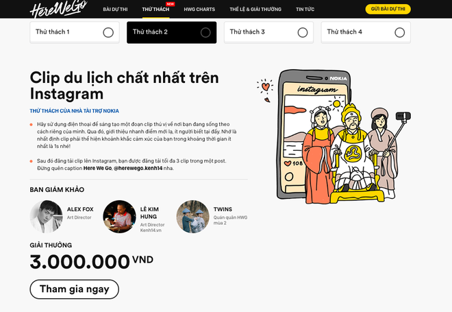 Tung chiêu với video trên Instagram, các bạn trẻ đang quyết liệt giành lợi thế tại vòng 1 Here We Go - Ảnh 2.