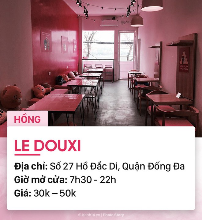 Không thua Sài Gòn, Hà Nội cũng có cả một list quán cà phê đủ sắc hồng vàng xanh trắng... để bạn lựa chọn - Ảnh 3.