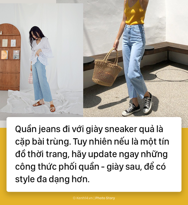 Học cách mix giày với từng loại quần jeans để mang đến sự mới mẻ cho bạn - Ảnh 1.