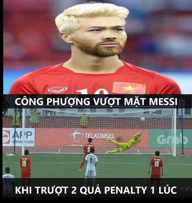 Công Phượng bị ví như Messi sau khi đá hỏng hai quả phạt đền - Ảnh 1.