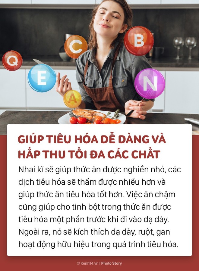 Nhai kỹ không chỉ no lâu mà còn rất nhiều lợi ích khác nữa  - Ảnh 1.