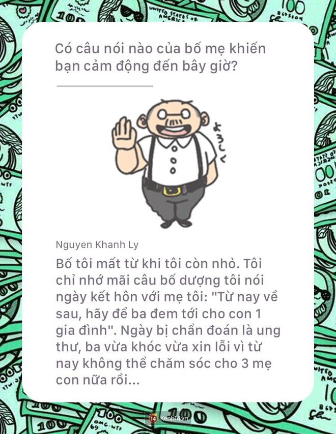 Có bố ở đây, không ai có quyền làm tổn thương con: Bố mẹ bạn có bao giờ nói câu cảm động như thế? - Ảnh 9.