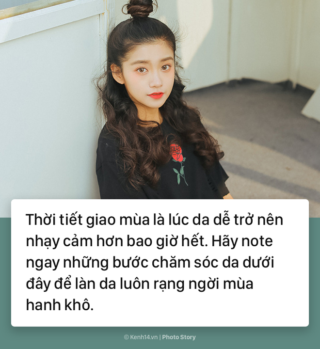 Trời chuyển giao mùa, để làn da không bị khô hanh, hãy ghi nhớ những mẹo sau - Ảnh 1.