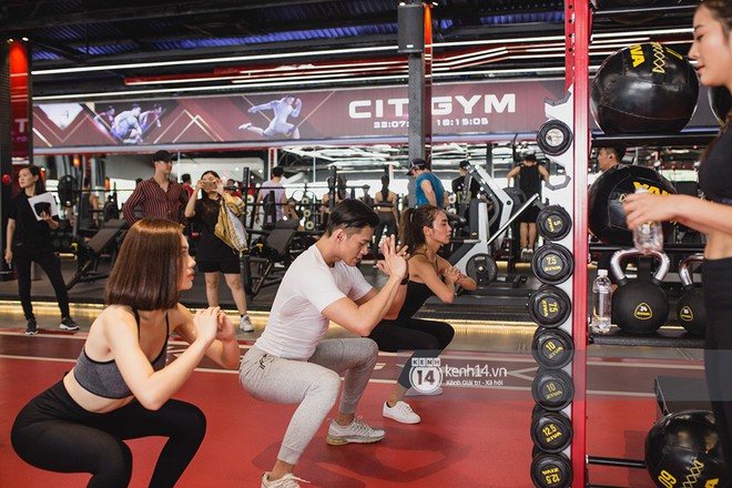 The Face Vietnam: Dàn trai xinh gái đẹp khoe dáng với phần ghi hình tập gym - Ảnh 5.