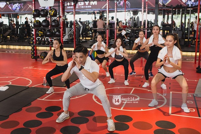 The Face Vietnam: Dàn trai xinh gái đẹp khoe dáng với phần ghi hình tập gym - Ảnh 6.