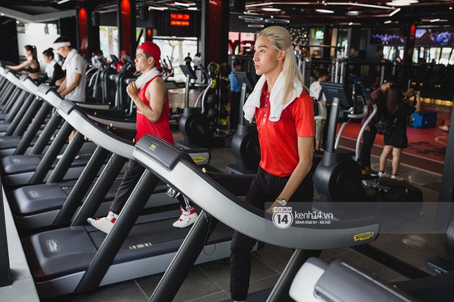 The Face Vietnam: Dàn trai xinh gái đẹp khoe dáng với phần ghi hình tập gym - Ảnh 8.