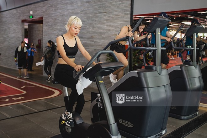 The Face Vietnam: Dàn trai xinh gái đẹp khoe dáng với phần ghi hình tập gym - Ảnh 11.