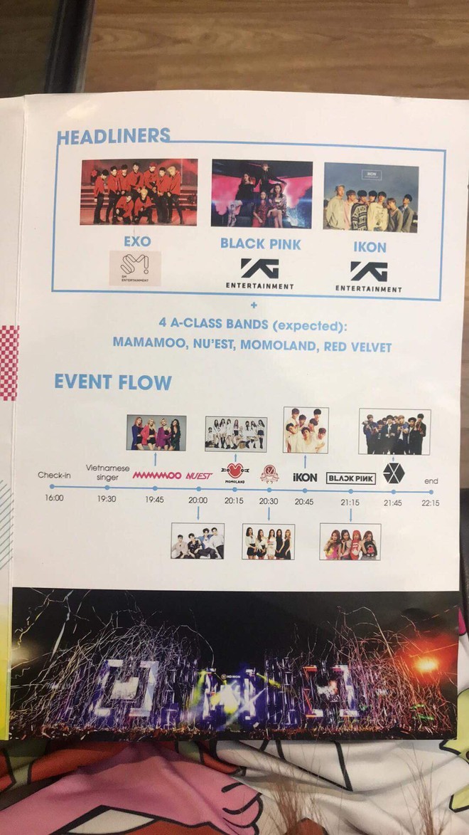 Rò rỉ ảnh kế hoạch của Inkigayo lần đầu tại Việt Nam: Black Pink, EXO tham gia, show diễn ra vào tháng 10? - Ảnh 3.
