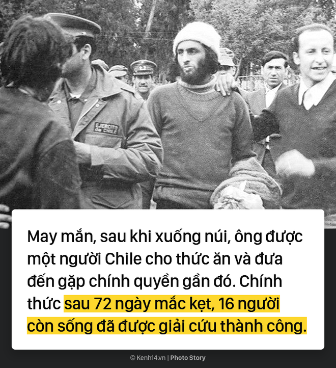 Thảm họa rơi máy bay tại Chile năm 1972: Buộc phải ăn thịt người khác để sống sót qua 72 ngày - Ảnh 12.