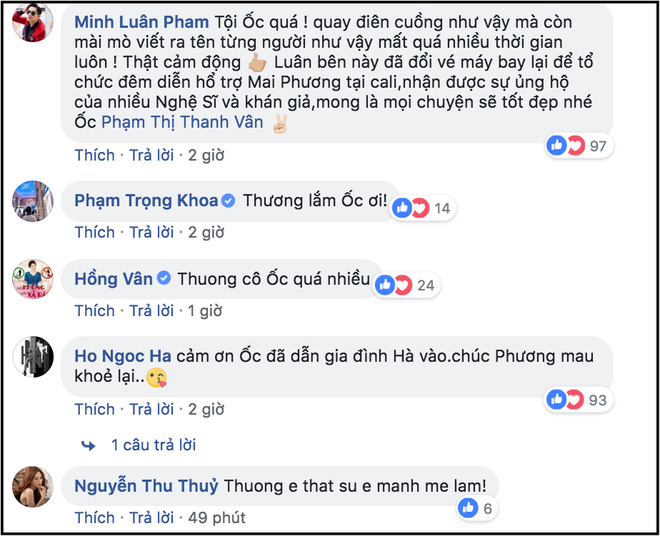 Ốc Thanh Vân và MC Đại Nghĩa vận động quyên góp được 300 triệu, miễn hoàn toàn học phí cho con gái Mai Phương  - Ảnh 2.