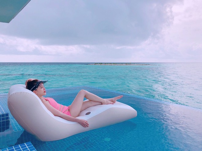 Giữa nghi vấn sắp lên xe hoa, Bảo Thy khoe body nóng bỏng trong loạt ảnh du lịch ở thiên đường Maldives - Ảnh 4.