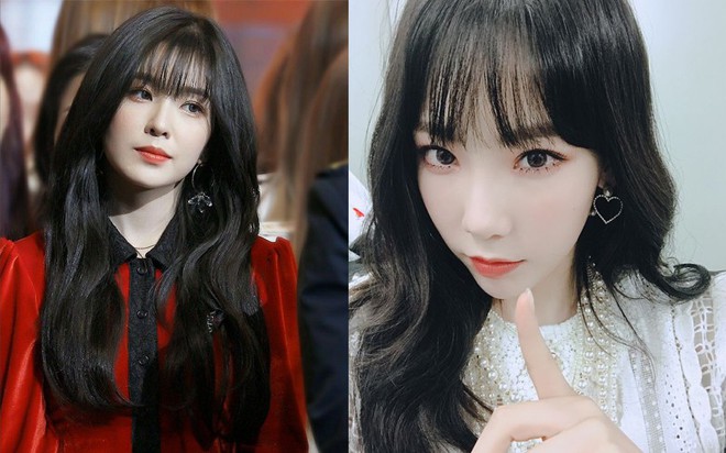 Makeup, làm tóc giống hệt, Taeyeon và Irene (Red Velvet) không ít lần tự biến mình thành chị em sinh đôi của nhau  - Ảnh 1.