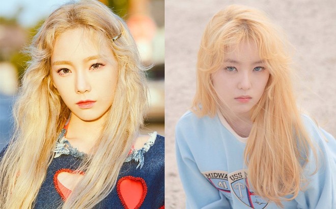 Makeup, làm tóc giống hệt, Taeyeon và Irene (Red Velvet) không ít lần tự biến mình thành chị em sinh đôi của nhau  - Ảnh 3.