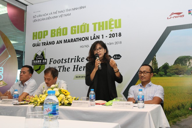 Chính thức khởi động giải chạy Tràng An Marathon 2018 - Ảnh 1.