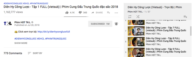 Khán giả Việt phản đối Như Ý Truyện lồng tiếng, Diên Hi Công Lược vừa trở lại Youtube cũng mất nhiệt - Ảnh 7.