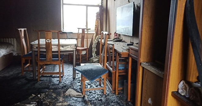 Hiện trường vụ cháy kinh hoàng tại khách sạn, 19 người chết ở Trung Quốc - Ảnh 9.
