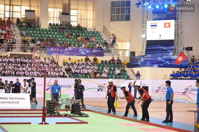 Chiến thắng nghẹt thở trước Trung Quốc, Việt Nam lần thứ 7 v&ocirc; địch Robocon ch&acirc;u &Aacute; - Th&aacute;i B&igrave;nh Dương - Ảnh 4.