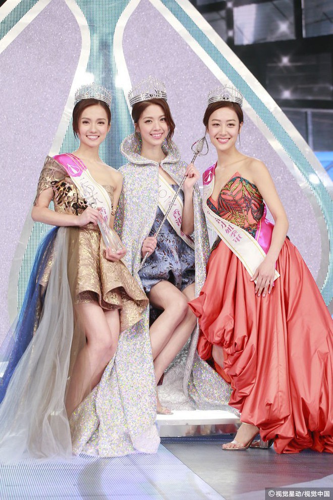 Chung kết Hoa hậu Hong Kong 2018: Người giành vương miện bị chê lép, dân tình than trời vì Á hậu 1 và 2  - Ảnh 2.