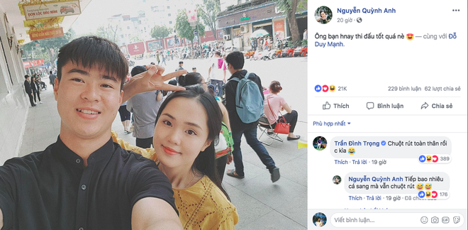 Duy Mạnh bị chuột rút toàn thân, bạn gái Quỳnh Anh không xót xa mà còn hỏm hỉnh trêu đùa - Ảnh 2.