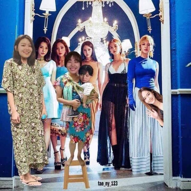 Qu&aacute; nhớ đội h&igrave;nh SNSD đủ 9 người, SONE chế th&ecirc;m lu&ocirc;n cho đủ 9 chị đẹp Oh!GG - Ảnh 7.