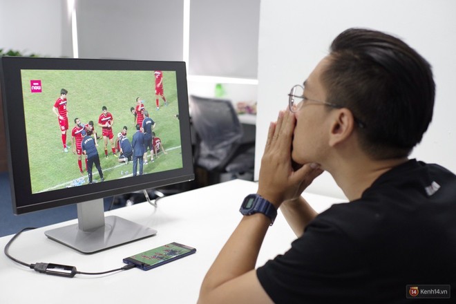 Biến màn hình thành TV với Galaxy Note9, dân văn phòng không phải đi đâu mà vẫn xem bóng cổ vũ đội tuyển Olympic Việt Nam - Ảnh 5.