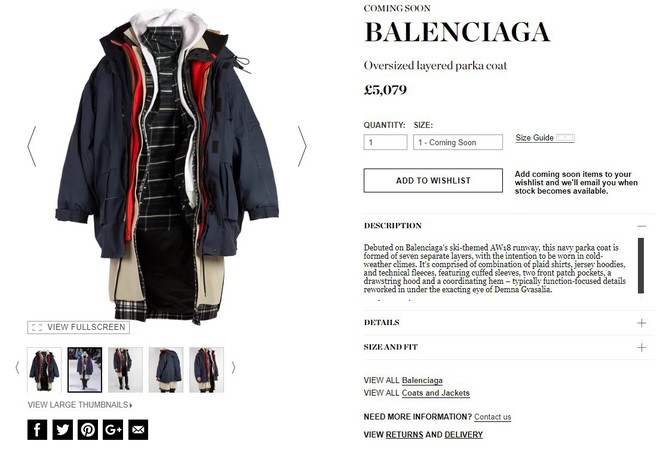 Hội siêu lười sẽ cần: Áo khoác 7 lớp hơn 150 triệu đồng của Balenciaga, để yên tâm chống chọi qua mùa đông năm nay - Ảnh 3.
