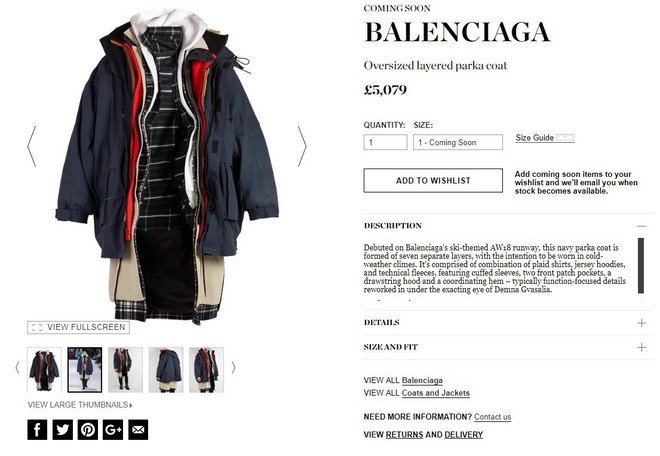 Áo khoác jeans BALENCIAGA cổ và tay phối lông thú đẹp VIP 11  lien  fashion