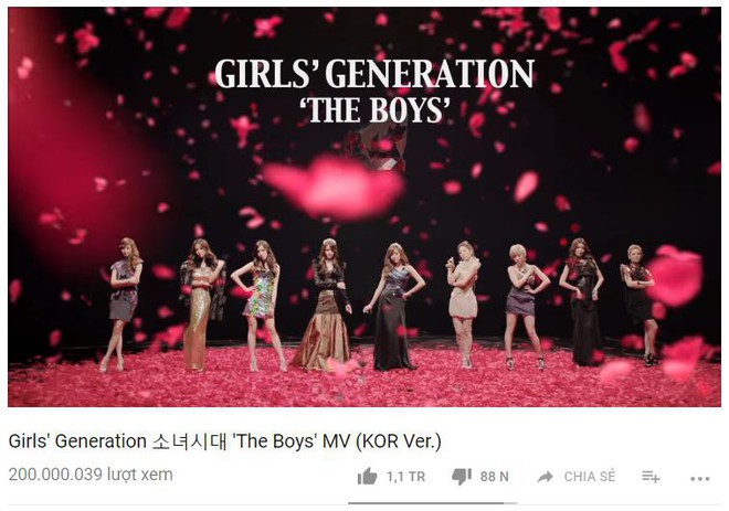 1 MV đạt 200 triệu view, SNSD giữ vững danh hiệu “bà hoàng YouTube” của các girlgroup thế hệ hai - Ảnh 1.