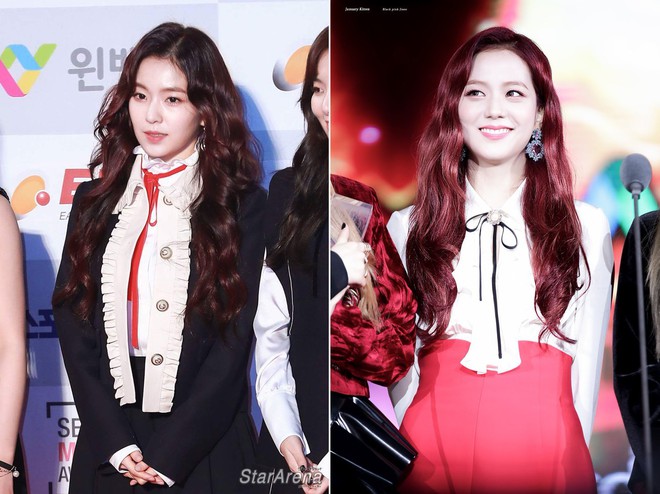 Bàn cân visual giữa Irene (Red Velvet) và Jisoo (Black Pink): makeup và làm tóc giống hệt, nhưng ai hơn ai? - Ảnh 8.