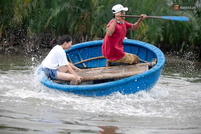 Here We Go: Bill Balo giành chiến thắng, Trang Olive xây xẩm mặt mày khi bị quay liên tục trên thuyền thúng - Ảnh 11.