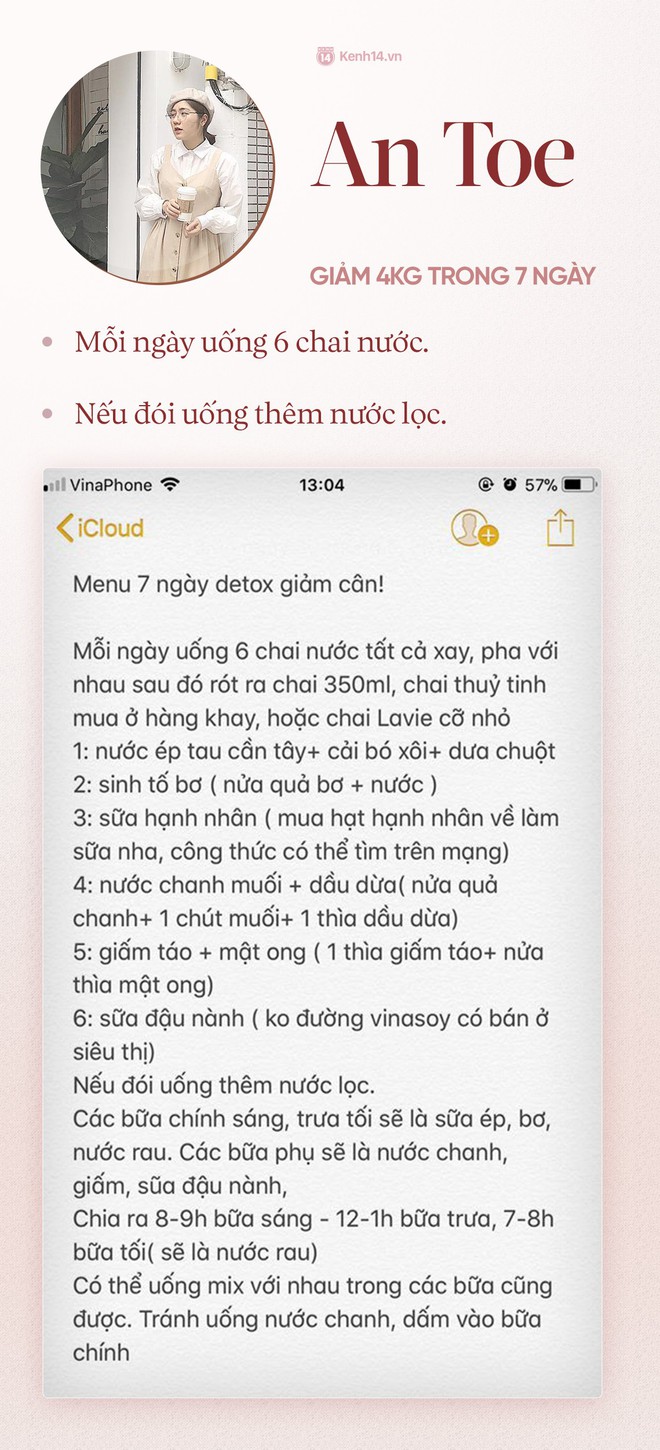 Không ngờ Detox giảm cân được nhiều sao Việt áp dụng thế này, có người giảm tận 7kg trong 12 ngày - Ảnh 4.