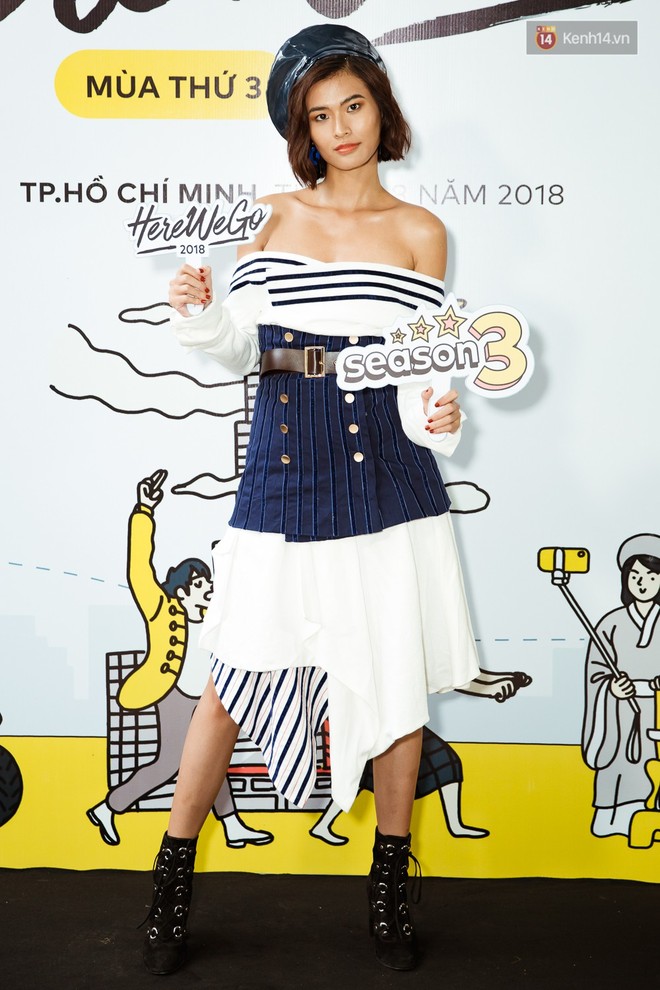 Hoa hậu Hương Giang cùng dàn sao Vbiz mê du lịch xuất hiện nổi bật trong họp báo Here We Go mùa 3 - Ảnh 10.