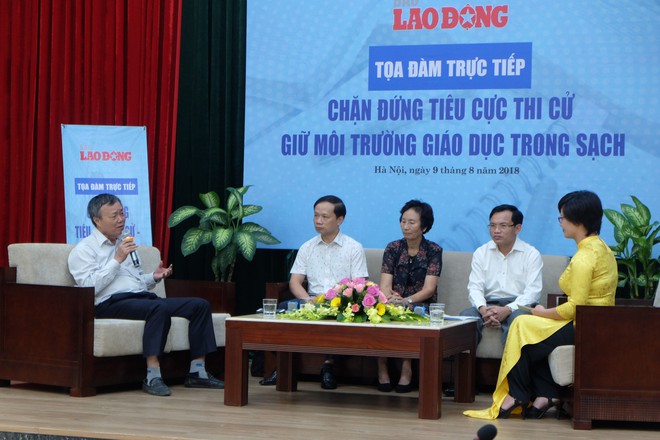 Cục trưởng Mai Văn Trinh nói về các thí sinh thực lực sau gian lận thi cử: “Một số thí sinh mất cơ hội theo trường nguyện vọng nhưng các em vẫn nên tự hào” - Ảnh 2.